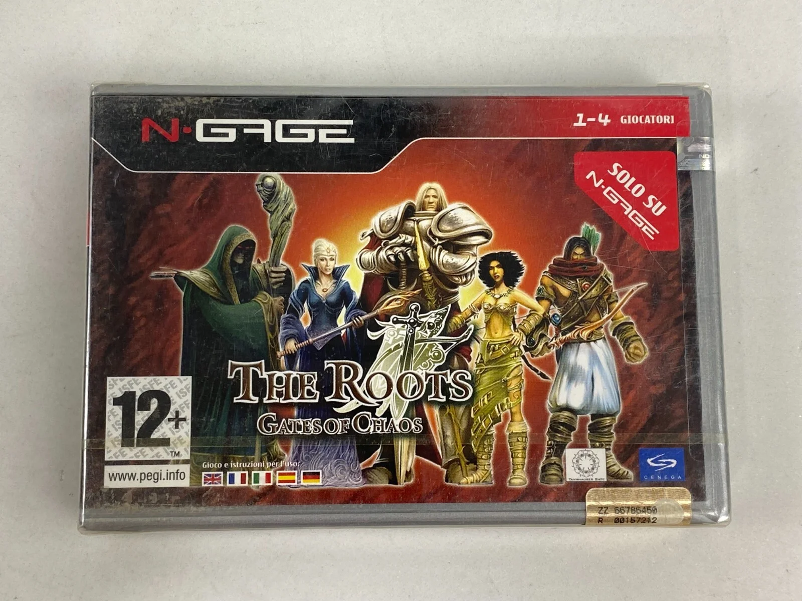جذور Gates of Chaos لعبة Nokia N-gage من إيطاليا 5 لغات