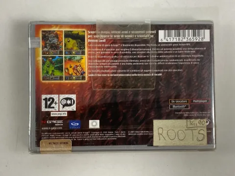 جذور Gates of Chaos لعبة Nokia N-gage من إيطاليا 5 لغات