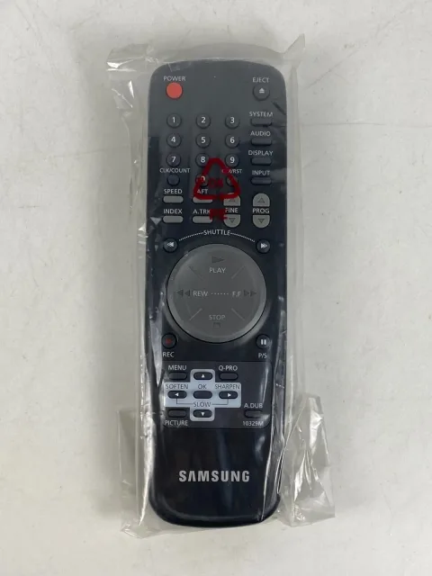 Remote Control For Samsung Diamond Plus VCR SV-A40G VHS Video Recorder Korea