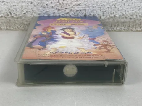 Arabic Walt Disney VHS Video Original علاء الدين مدبلج عربى ديزني