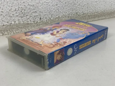 Arabic Walt Disney VHS Video Original علاء الدين مدبلج عربى ديزني