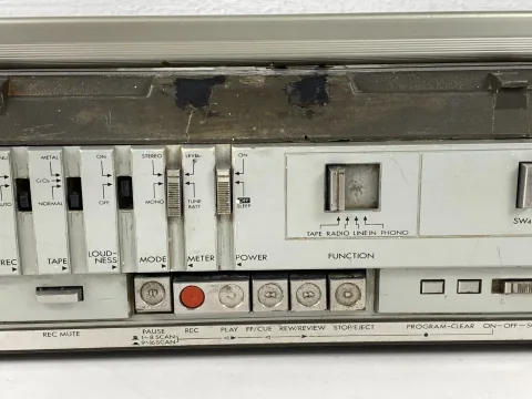JVC RC-M70W Stereo Radio Cassette Recorder Boombox
