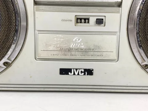 JVC RC-M70W Stereo Radio Cassette Recorder Boombox