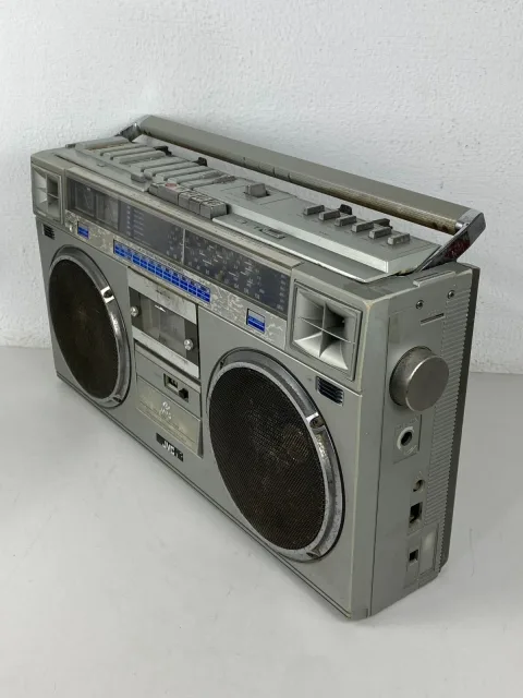 JVC RC-M70W Stereo Radio Cassette Recorder Boombox