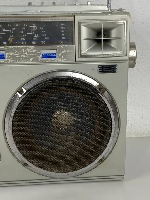 JVC RC-M70W Stereo Radio Cassette Recorder Boombox