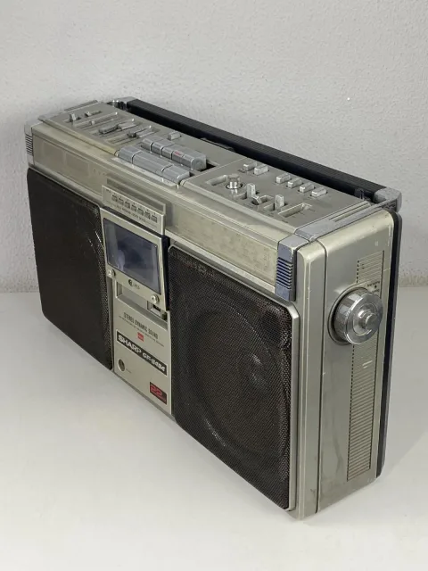 Sharp GF-9494X Cassette Radio Ghetto Blaster Tape Recorder Boombox