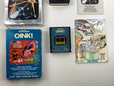 Atari 2600 Cross Force Spectravision - Star Raiders- OINK! Game