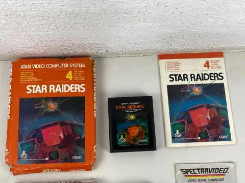 Atari 2600 Cross Force Spectravision - Star Raiders- OINK! Game