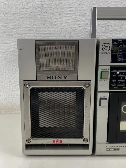 Sony CFS-9000 Stereo Boombox Ghettoblaster Stereo Cassette