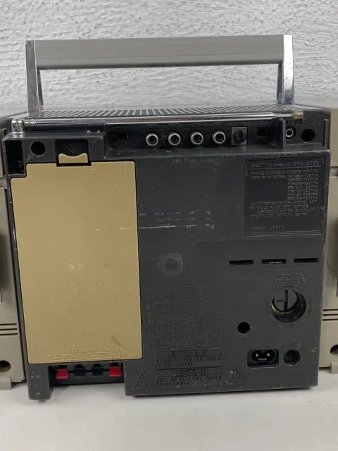 Sony CFS-9000 Stereo Boombox Ghettoblaster Stereo Cassette