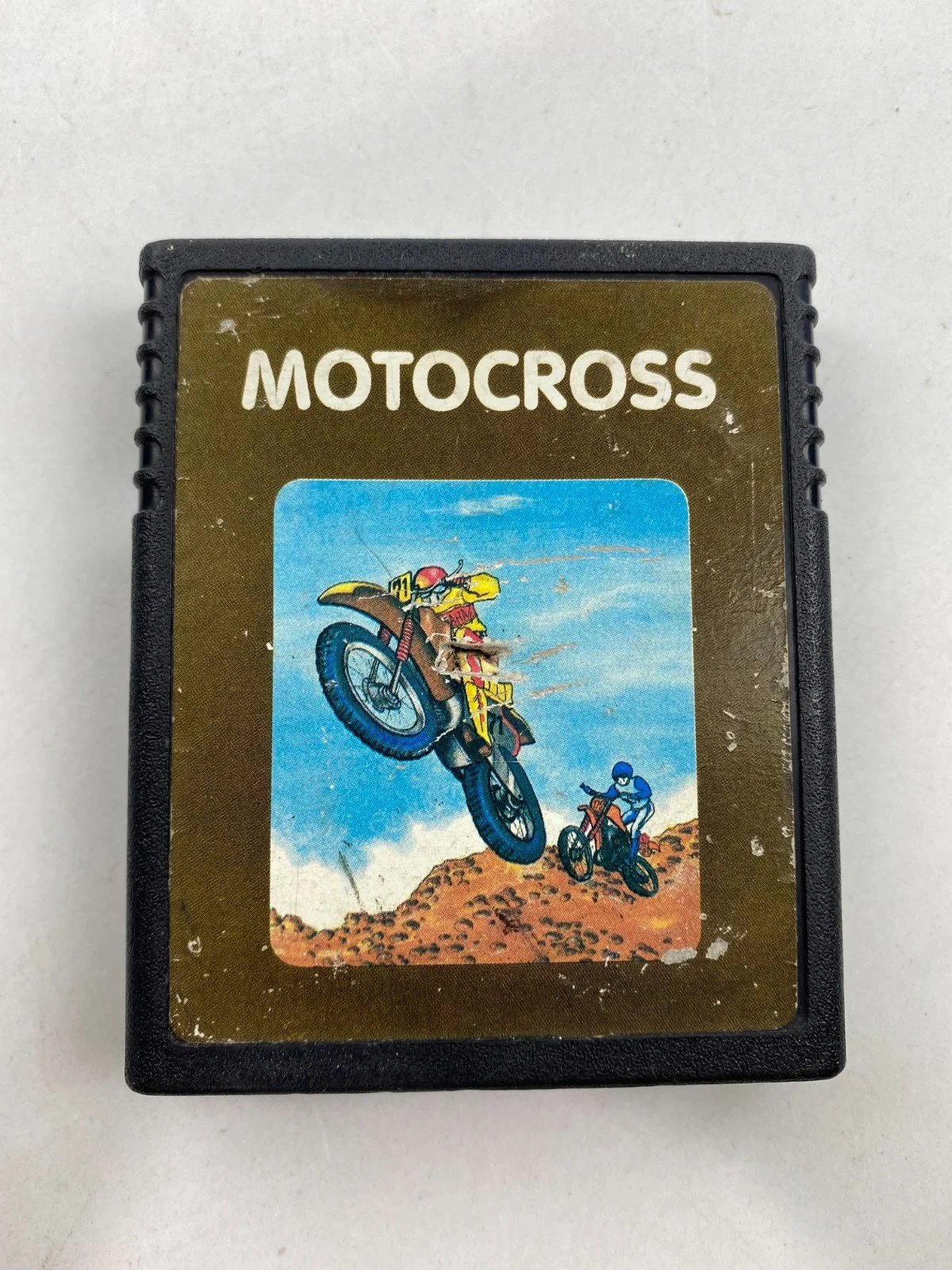Atari 2600 Compatible Zellers Motocross Game Cartridge Taiwan