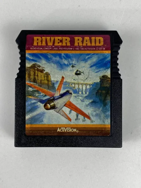 River Raid Activision Game for Atari 400/800/XL/XE