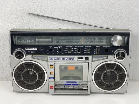 Toshiba RT-200S Stereo Boombox Cassette Recorder Player Radio eBay