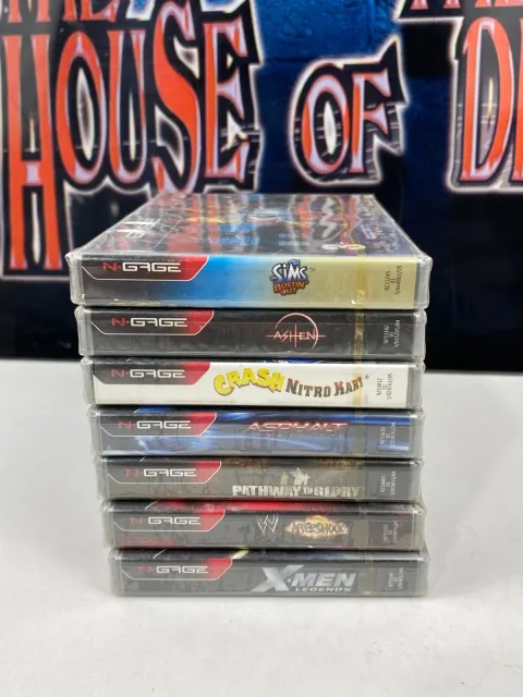 X-Men Asphalt Ashen Crash Nitro WWE Sims Pathway Nokia N-gage Game