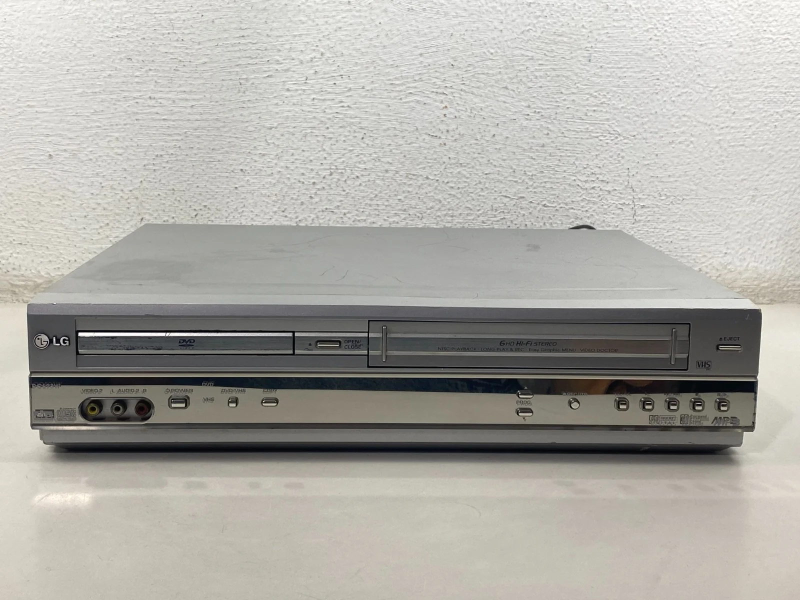 LG DC-539W DVD/VHS HI-FI Stereo VCR Combo Player VHS to DVD Recorder