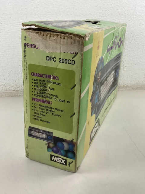MSX Daewoo Perfect DPC-200 Home Computer المثالي صخر Korea