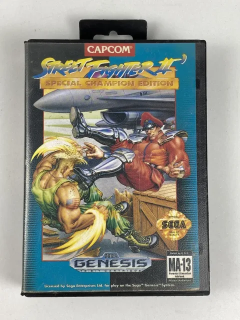 Street Fighter 2 Special Championship Edition Sega Megadrive Genesis