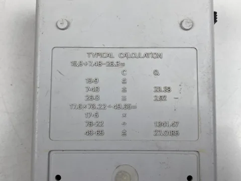 Citizen SIX Electronic Calculator