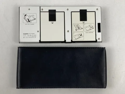 Casio FX-750P Personal Computer 1985 with 4k Memory Card Condition