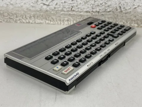 Casio FX-750P Personal Computer 1985 with 4k Memory Card Condition