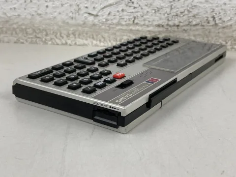 Casio FX-750P Personal Computer 1985 with 4k Memory Card Condition