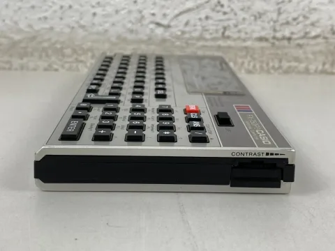 Casio FX-750P Personal Computer 1985 with 4k Memory Card Condition