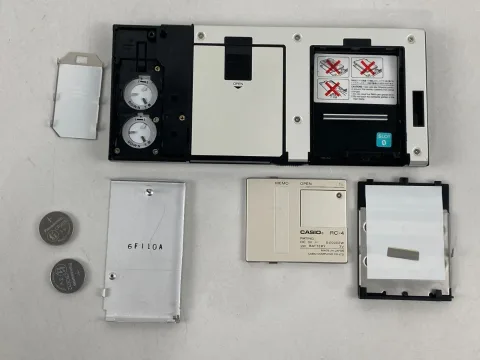 Casio FX-750P Personal Computer 1985 with 4k Memory Card Condition