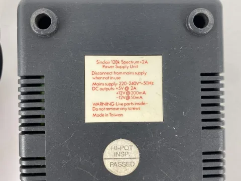 Original Power Supply Sinclair ZX Spectrum +2 128K Computer