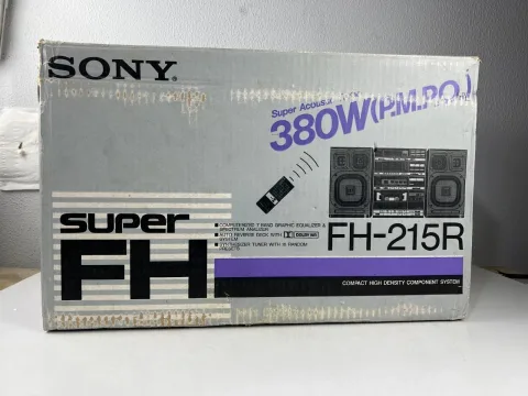 Sony FH-215R Stereo/FM-AM Tuner Compact Stereo Boombox