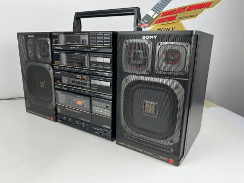Sony FH-215R Stereo/FM-AM Tuner Compact Stereo Boombox