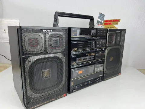 Sony FH-215R Stereo/FM-AM Tuner Compact Stereo Boombox