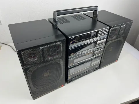 Sony FH-215R Stereo/FM-AM Tuner Compact Stereo Boombox