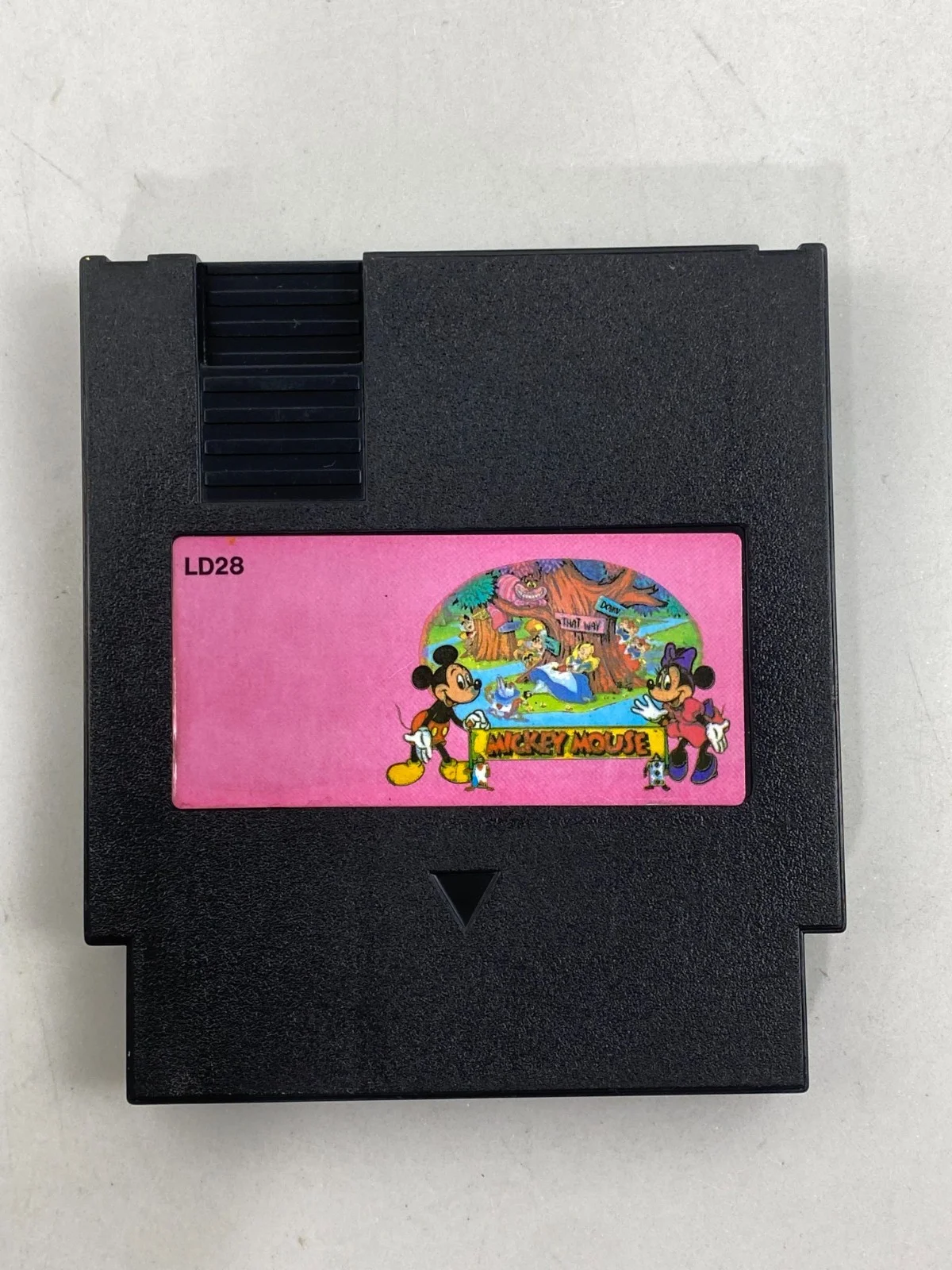Micro Genius Mickey Mouse Famiclone Nes Tv Game Cartridge Taiwan