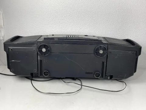 جهاز تشغيل شرائط كاسيت محمول سوبر باس هورن من JVC طراز PC-RW100 ستريو عالي fidelity