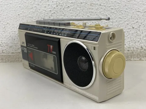 JVC RC-S120 TV/FM/AM 3-band radio cassette recorder