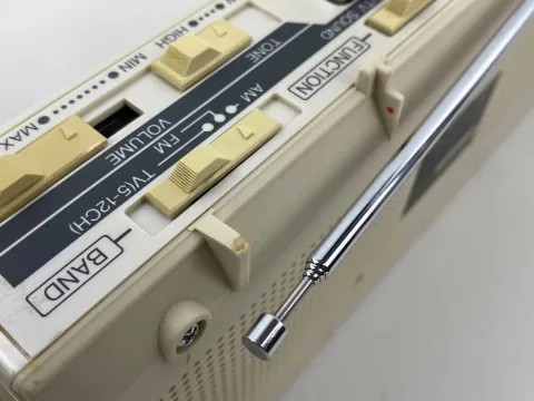 JVC RC-S120 TV/FM/AM 3-band radio cassette recorder