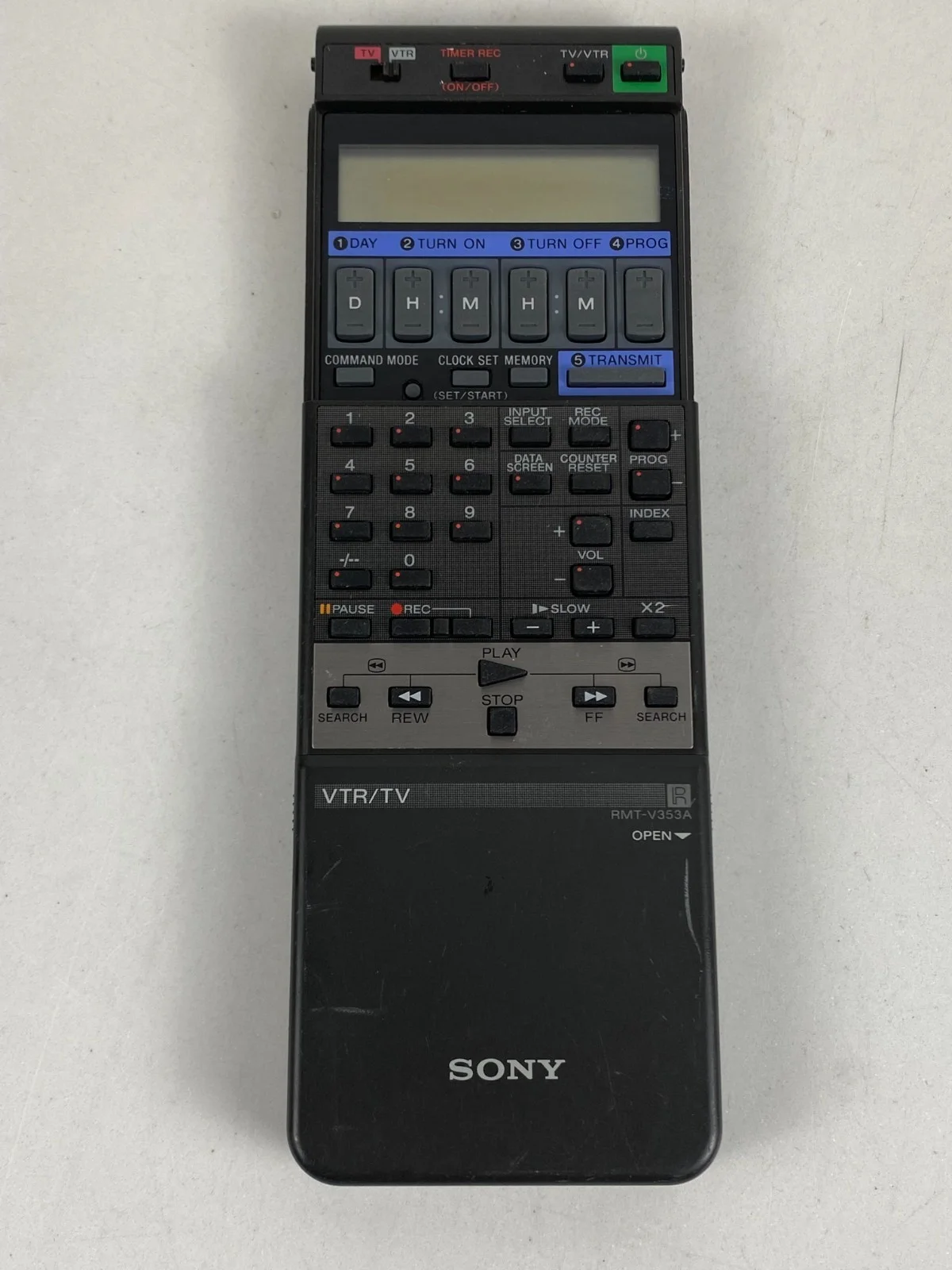 Sony Betamax RMT-V353A Remote Control For SLV-353 VCR