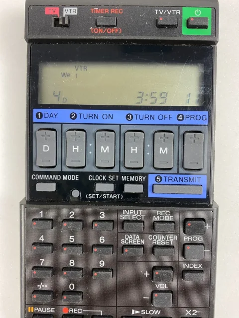 Sony Betamax RMT-V353A Remote Control For SLV-353 VCR