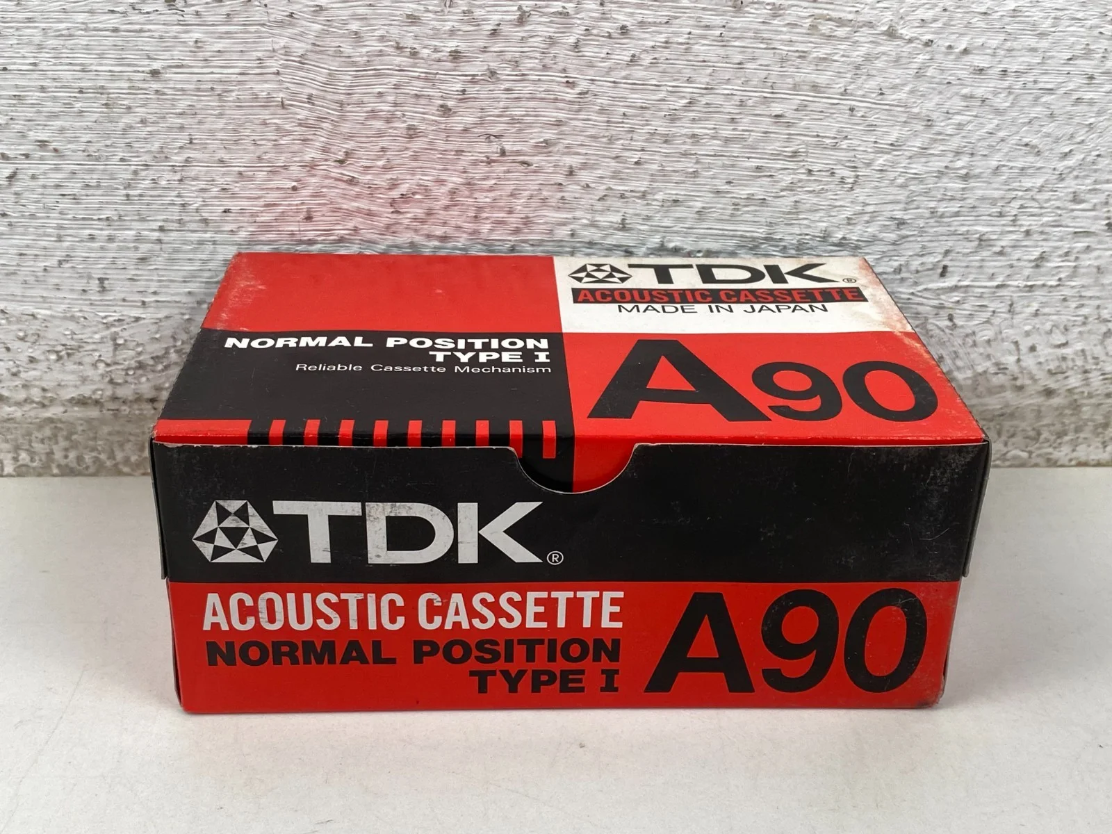 TDK Acoustic Cassette A90 Normal Position Type I Blank Audio