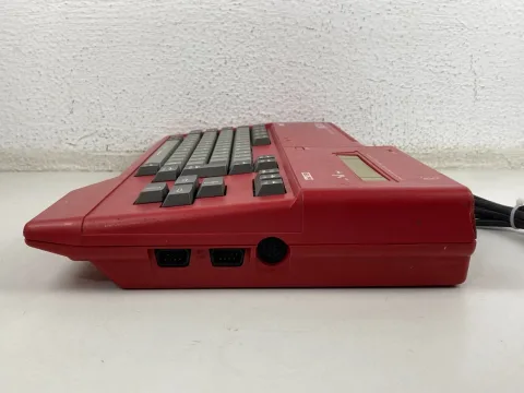 Sanyo Wavy MSX Personal Computer AX230 RED sakhr صخر - Arabic &amp English version