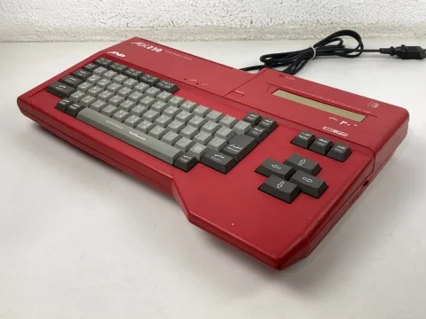 Sanyo Wavy MSX Personal Computer AX230 RED sakhr صخر - Arabic &amp English version