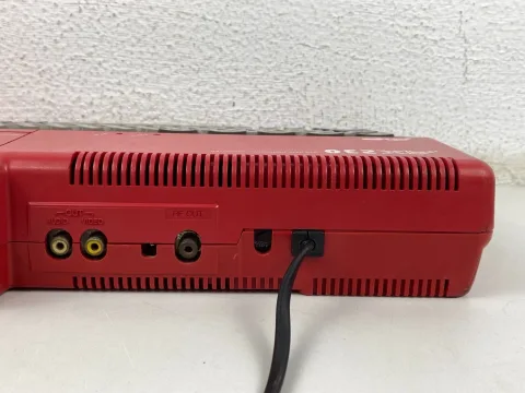 Sanyo Wavy MSX Personal Computer AX230 RED sakhr صخر - Arabic &amp English version