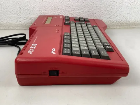 Sanyo Wavy MSX Personal Computer AX230 RED sakhr صخر - Arabic &amp English version
