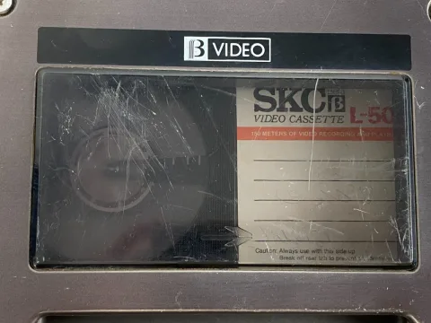 Toshiba Betamax V-5470D Video Cassette Recorder VCR 1979