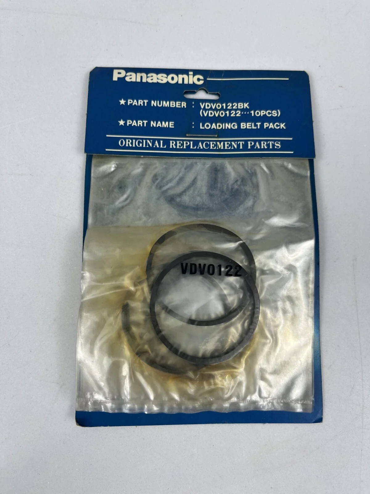 Original Replacement Part Panasonic Video belt VDVO122 Old Stock 10 Piece