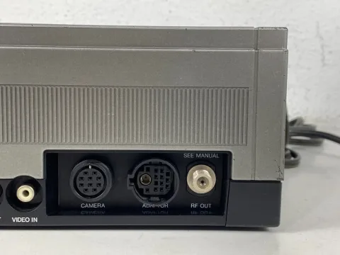 Quasar VHS Video Cassette Recorder Top Load VCR Model VP5435WQ