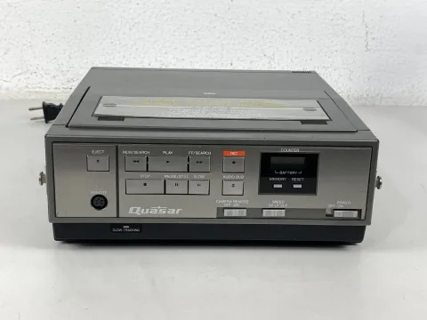 Quasar VHS Video Cassette Recorder Top Load VCR Model VP5435WQ