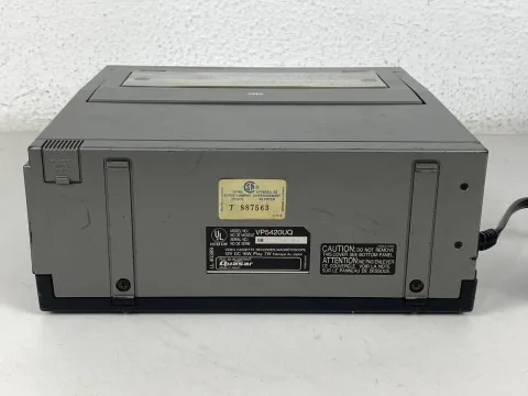 Quasar VHS Video Cassette Recorder Top Load VCR Model VP5435WQ