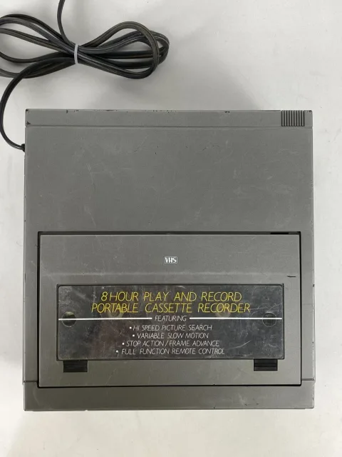 Quasar VHS Video Cassette Recorder Top Load VCR Model VP5435WQ