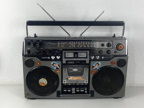 Old School Aiwa 950 Boombox Radio Cassette TPR-950AH Ghettoblaster